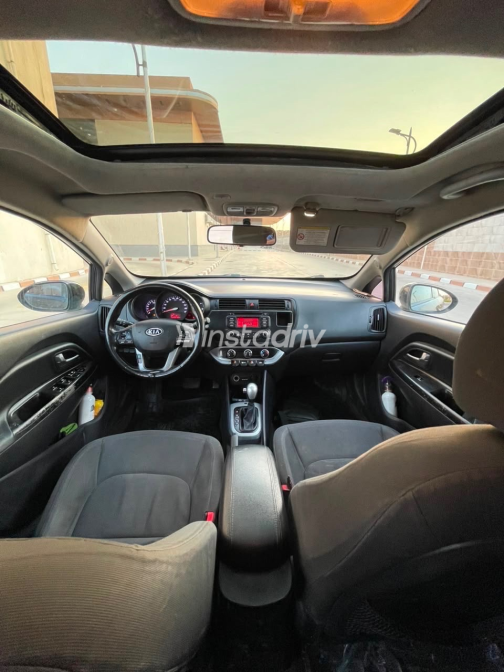 Kia Rio 2012 Dark Gray Automatic Used for Sale in Cairo - 1