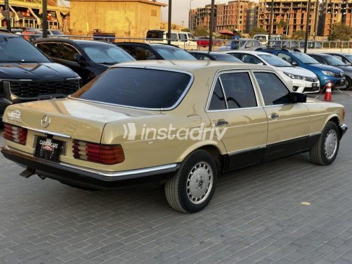 مرسيدس S 280 1981 بيج أوتوماتيك مستعملة للبيع في مدينة نصر - 3