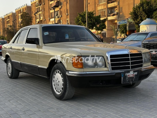 مرسيدس S 280 1981 بيج أوتوماتيك مستعملة للبيع في مدينة نصر - 7
