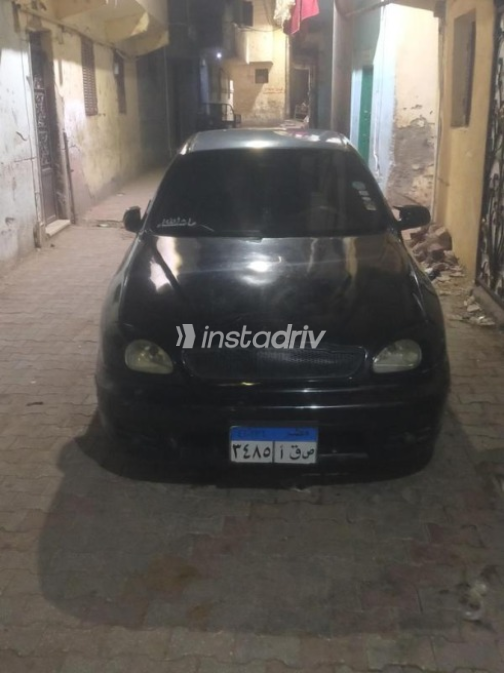Daewoo Lanos 2000 Black Automatic Used for Sale in Luxor - 1