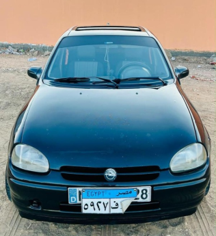 Opel Corsa 1995 Black Automatic Used for Sale in Banha