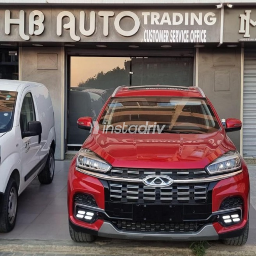 Chery Tiggo 8 2023 Red Automatic Used for Sale in Maadi - 2