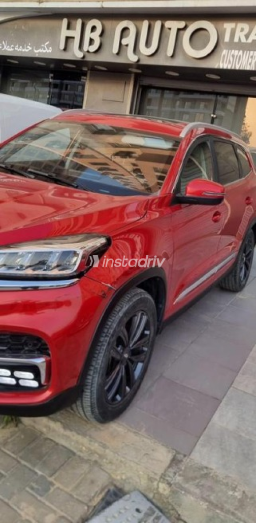 Chery Tiggo 8 2023 Red Automatic Used for Sale in Maadi - 3