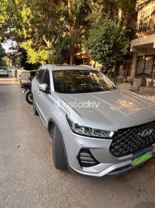 Chery Tiggo 7 pro 2022 Silver Automatic Used for Sale in Maadi - 3