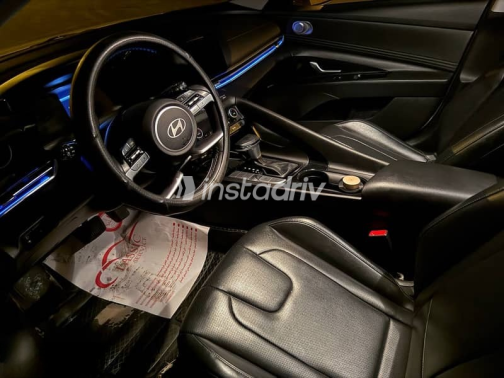 Hyundai Avante 2024 White Automatic Used for Sale in Obour City - 7