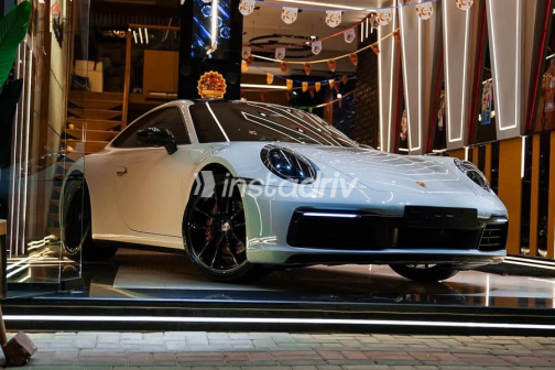بورش 911 2022 أبيض أوتوماتيك مستعملة للبيع في الإسكندرية - 4