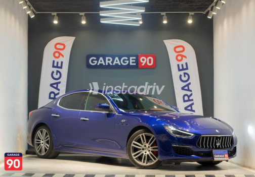 Maserati Ghibli 2022 Dark Blue Automatic Used for Sale in Cairo - 3