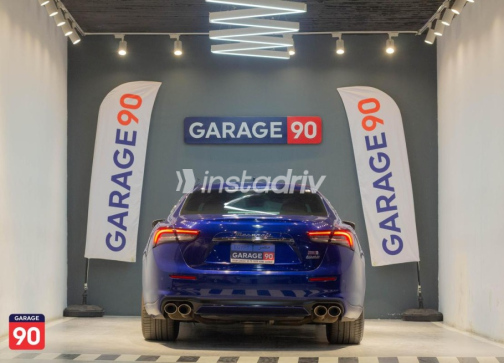 Maserati Ghibli 2022 Dark Blue Automatic Used for Sale in Cairo - 4