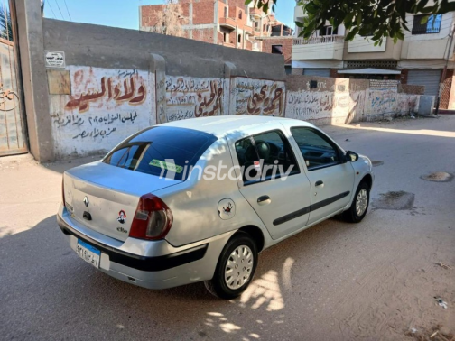 رينو كليو 2003 رمادي أوتوماتيك مستعملة للبيع في القاهرة - 3
