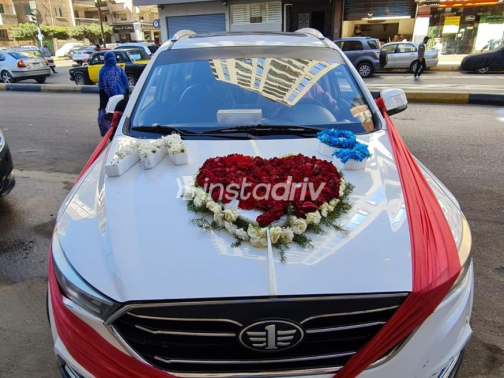 Faw X40 2018 White Automatic Used for Sale in Greater Cairo ( Cairo + Giza) - 1