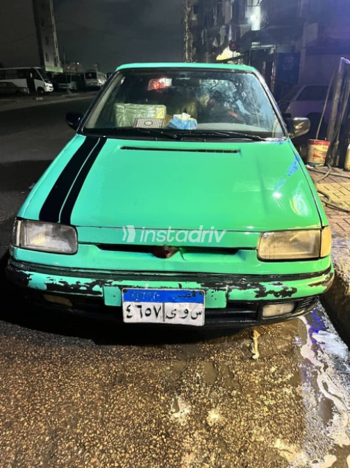سكودا فيليشيا 1996 أخضر يدوي مستعملة للبيع في الإسكندرية - 4