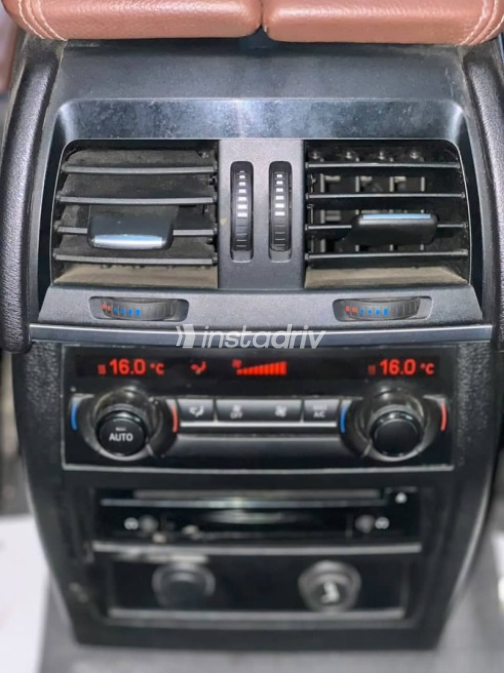 BMW X6 2018 Dark Blue Automatic Used for Sale in Nasr city - 4