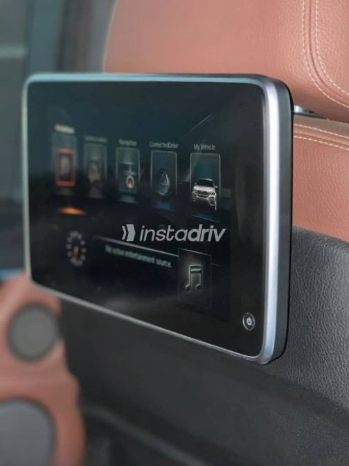BMW X6 2018 Dark Blue Automatic Used for Sale in Nasr city - 6