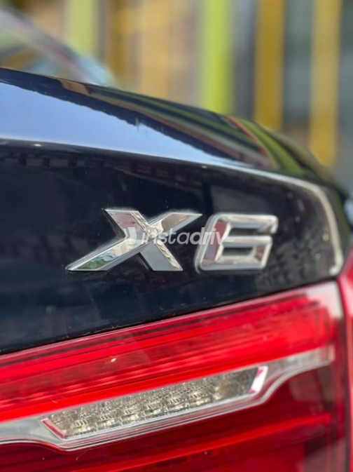 BMW X6 2018 Dark Blue Automatic Used for Sale in Nasr city - 7