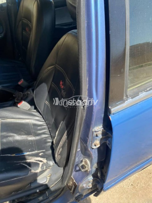 Hyundai Excel 1995 Dark Blue Manual Used for Sale in Giza - 7