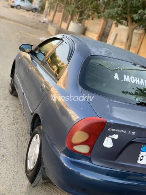Chevrolet Lanos 2014 Dark Blue Manual Used for Sale in Giza - 2
