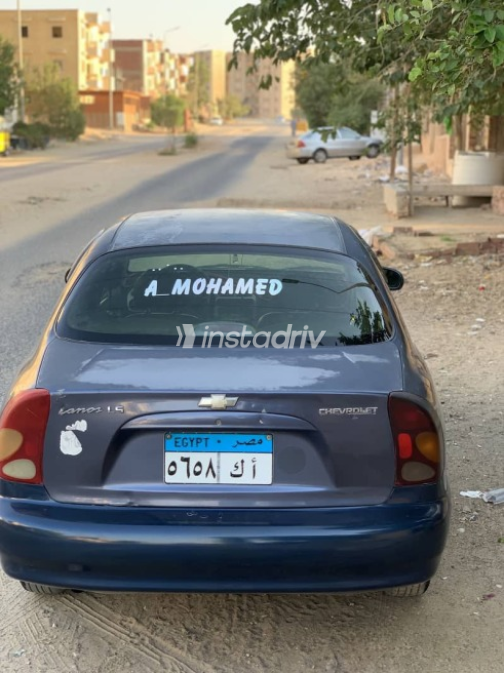 Chevrolet Lanos 2014 Dark Blue Manual Used for Sale in Giza - 4
