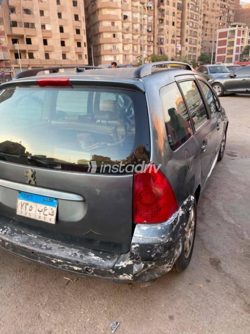 Peugeot 207 SW 2007 Gray Automatic Used for Sale in Heliopolis - 1