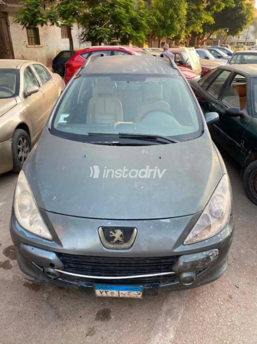 Peugeot 207 SW 2007 Gray Automatic Used for Sale in Heliopolis - 2