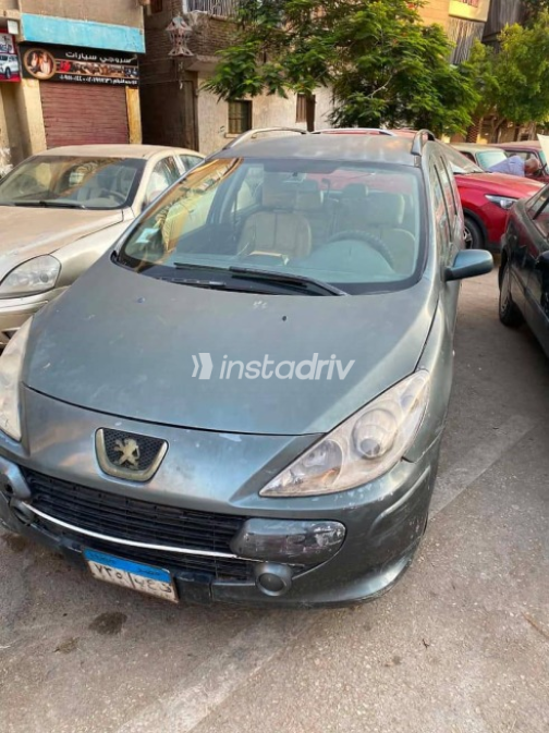 Peugeot 207 SW 2007 Gray Automatic Used for Sale in Heliopolis - 3
