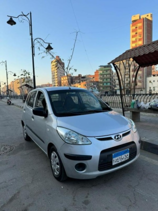 هيونداي I10 2010 فضي أوتوماتيك مستعملة للبيع في طنطا