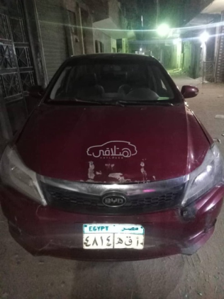 بى واى دى‬ F3 2023 أحمر أوتوماتيك مستعملة للبيع في القاهرة الكبرى ( القاهرة - الجيزة)