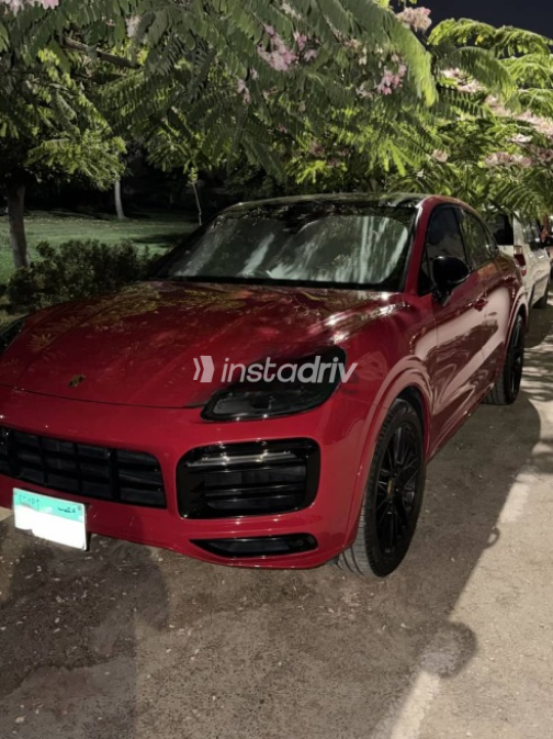 Porsche Cayenne 2022 Red Automatic Used for Sale in Cairo - 1