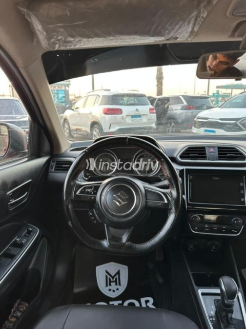 Suzuki Swift Dzire 2021 Dark Red Automatic Used for Sale in Nasr city - 3