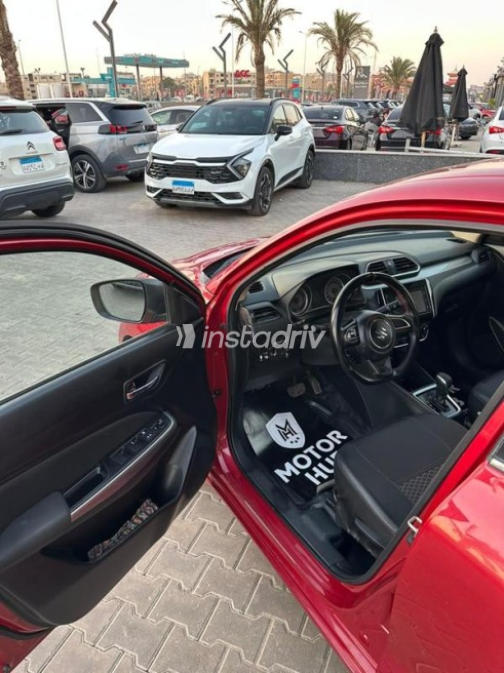 Suzuki Swift Dzire 2021 Dark Red Automatic Used for Sale in Nasr city - 4
