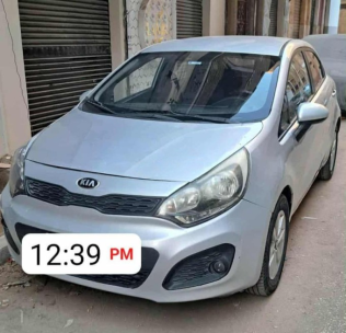 Kia Rio 2015 Silver Automatic Used for Sale in Sohag