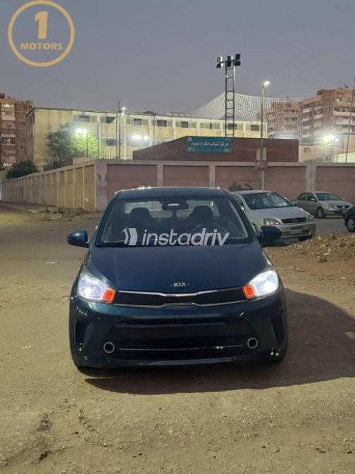 Kia Pegas 2020 Dark Blue Automatic Used for Sale in Nasr city - 1