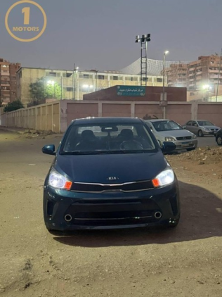 Kia Pegas 2020 Dark Blue Automatic Used for Sale in Nasr city