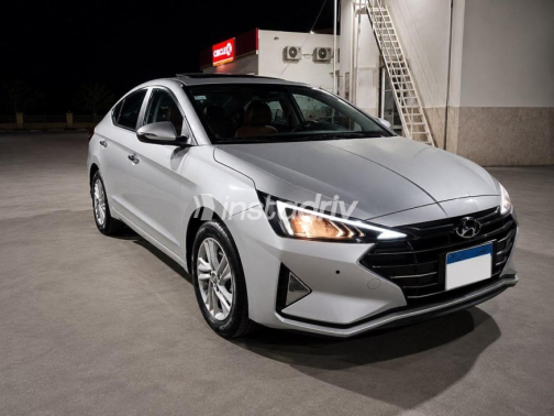 Hyundai Elantra AD 2025 White Automatic Used for Sale in Greater Cairo ( Cairo + Giza) - 3