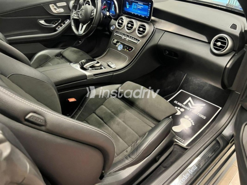 Mercedes C 200 2021 Gray Automatic Used for Sale in Heliopolis - 7