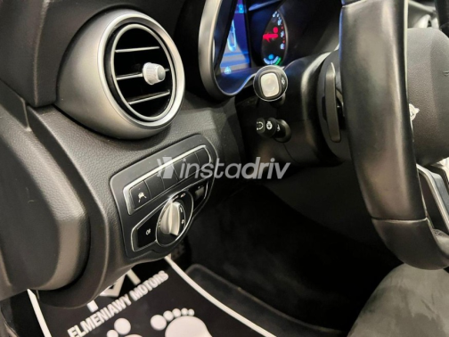 Mercedes C 200 2021 Gray Automatic Used for Sale in Heliopolis - 9