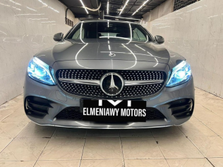 Mercedes C 200 2021 Gray Automatic Used for Sale in Heliopolis