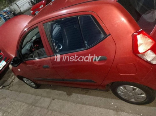 هيونداي I10 2010 أحمر غامق أوتوماتيك مستعملة للبيع في الإسكندرية - 5