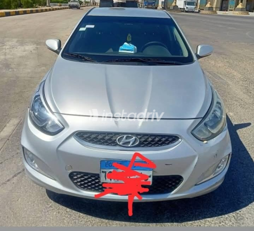 Hyundai Accent RB 2025 Silver Automatic Used for Sale in Cairo - 2