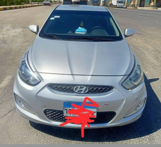 Hyundai Accent RB 2025 Silver Automatic Used for Sale in Cairo