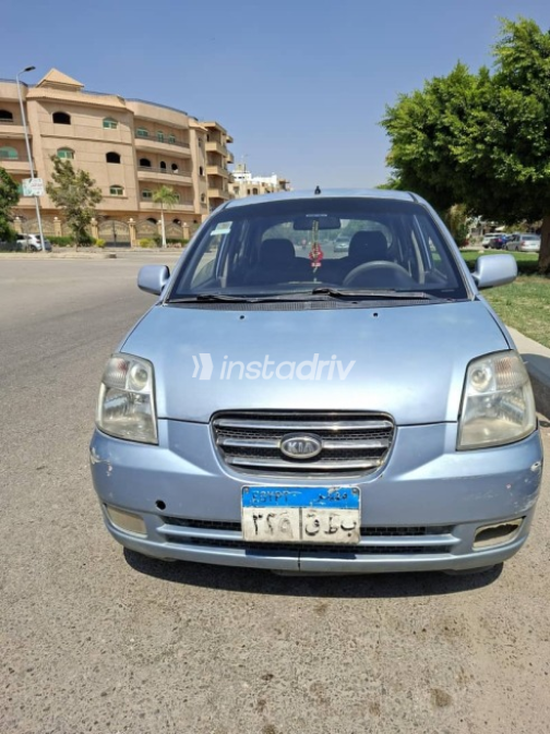 كيا بيكانتو 2004 أزرق غامق يدوي مستعملة للبيع في العبور - 1
