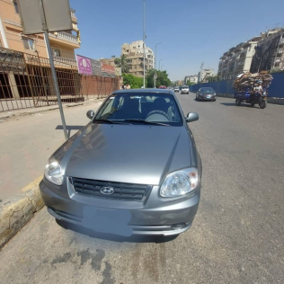 Hyundai Verna 2012 Gray Manual Used for Sale in Greater Cairo ( Cairo + Giza)