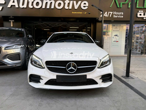 Mercedes C 180 2023 White Automatic Used for Sale in Heliopolis - 2