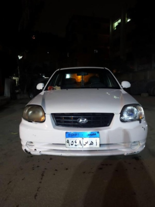 Hyundai Verna 2015 White Automatic Used for Sale in Cairo