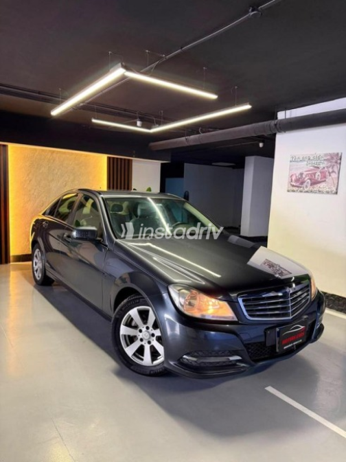 Mercedes C 180 2013 Dark Blue Automatic Used for Sale in Cairo - 2