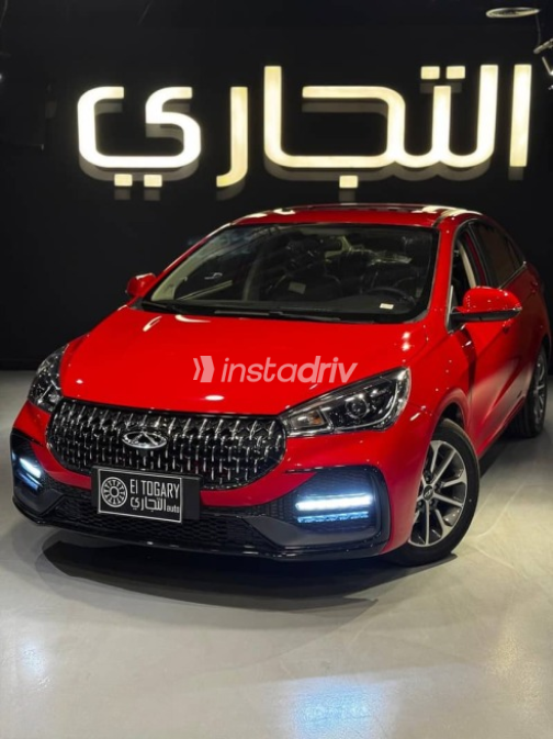 Chery Arrizo 5 2027 Red Automatic New for Sale in Nasr city - 2