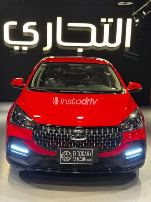 Chery Arrizo 5 2027 Red Automatic New for Sale in Nasr city - 3