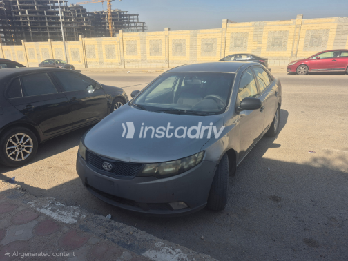 Kia Cerato 2010 Gray Automatic Used for Sale in Cairo - 1