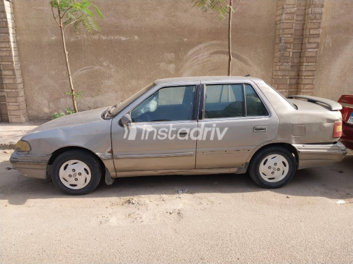 Hyundai Excel 1998 Gray Automatic Used for Sale in Heliopolis - 2