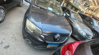 Renault Logan 2018 Gray Automatic Used for Sale in Cairo