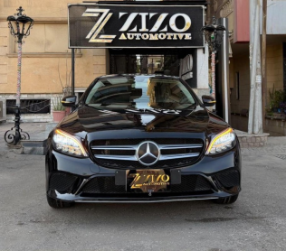 Mercedes C 180 2019 Black Automatic Used for Sale in Cairo